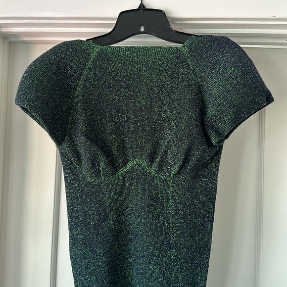 Isa Boulder | Shield Stretch-Rayon Knitted Mini Dress - Nightshade - Picture 12 of 13